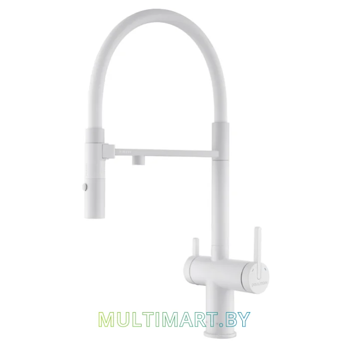 Смеситель Paulmark Gravity Gr213888-WH (белый матовый)